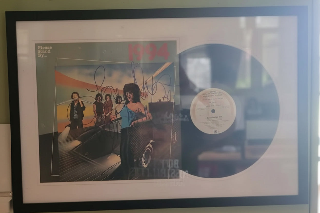 Please Stand By, 1994 Autographed Records Signed W/COA Rosa's Aromatherapy