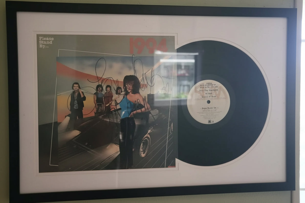 Please Stand By, 1994 Autographed Records Signed W/COA Rosa's Aromatherapy